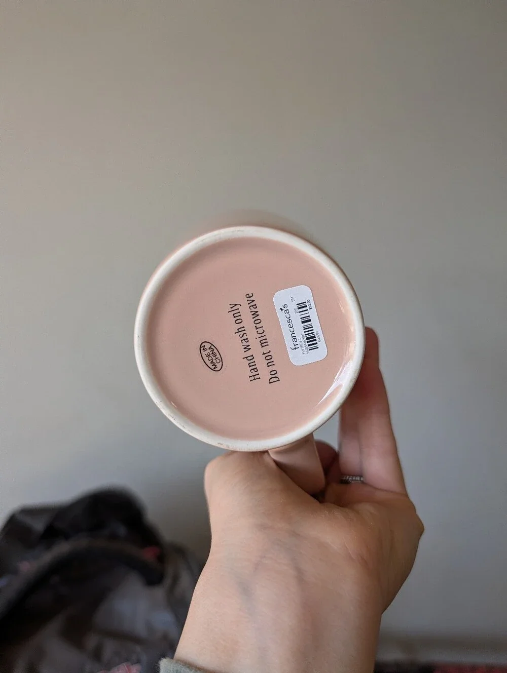 Pink Quote Mug